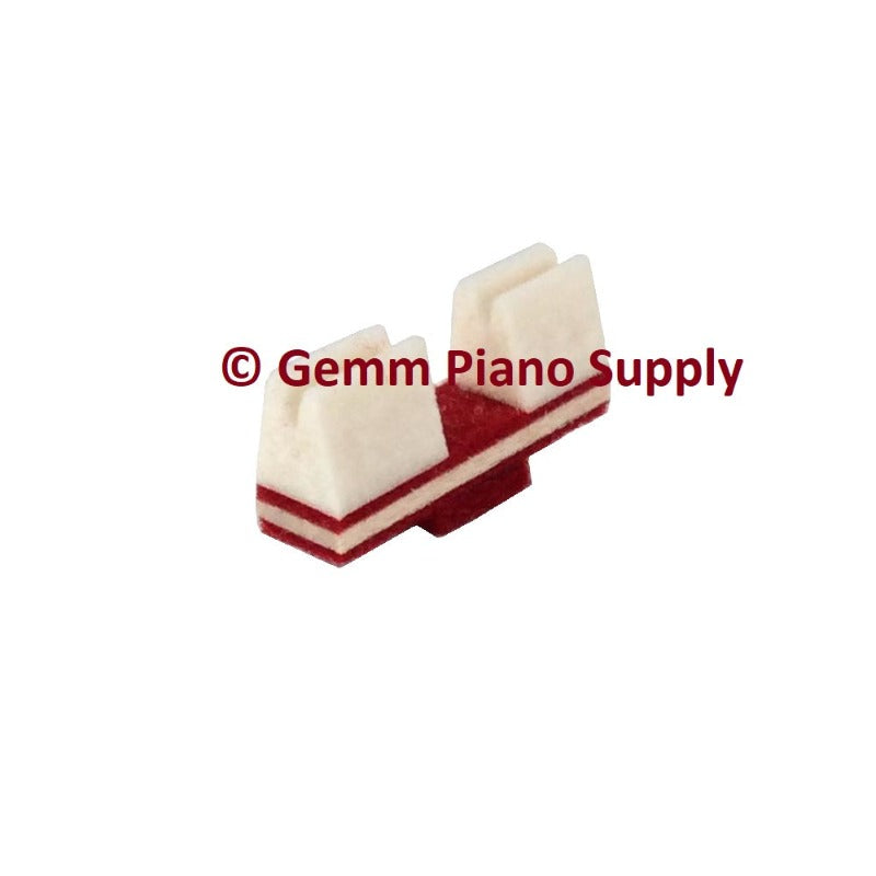 Upright Piano Bass Damper Wedge (Trichord Wedge)