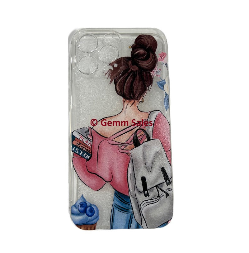 iPhone 13 Pro-Max Case - College Girl