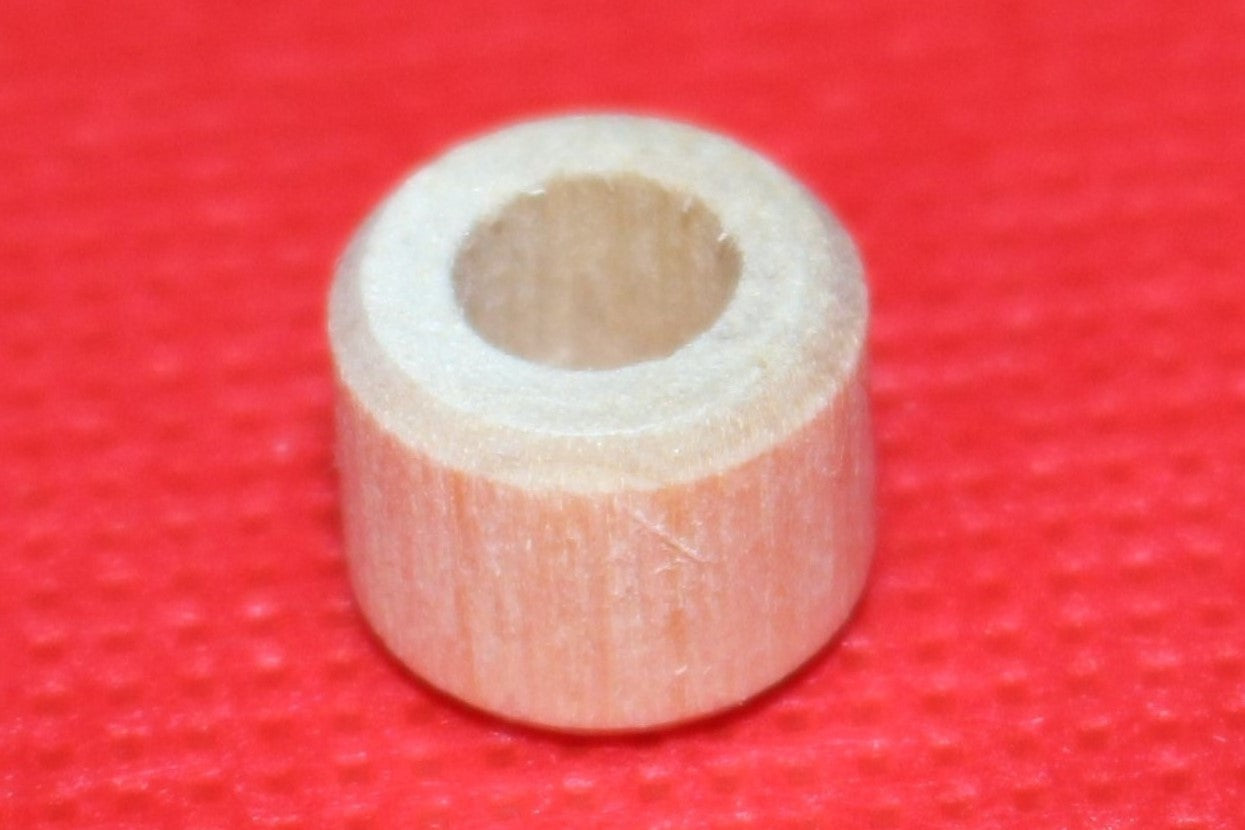 Piano Wood Tuning Pin Bushings 13/32" dia, 7/32" center hole, 1/4" high