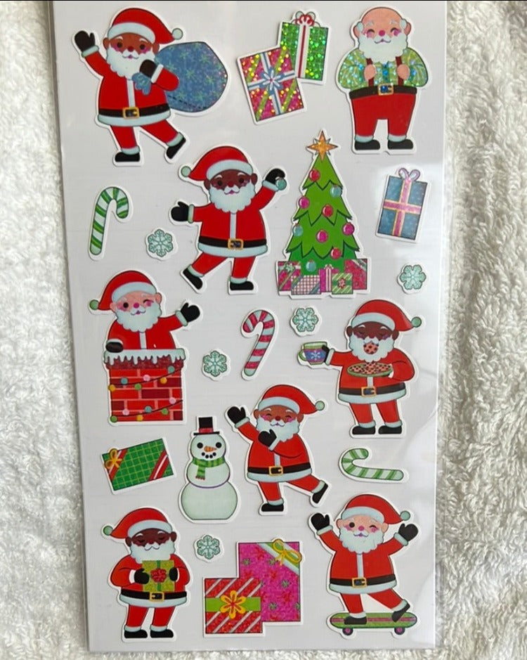 Christmas Recollections Stickers - Santa