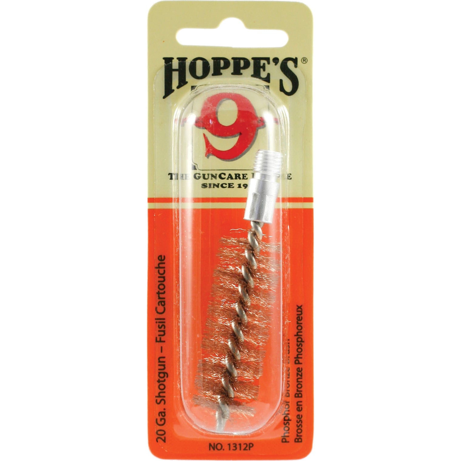 Hoppe's 20 Gauge Shotgun Phosphor Bronze Brush - Thread Size 5/16-27