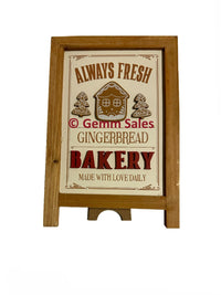 Ashland Christmas Tabletop Decor - Always Fresh Gingerbread Bakery