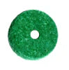 Piano Front Rail Felt Punchings, Green Medium Thin, 3/4" OD Set of 6