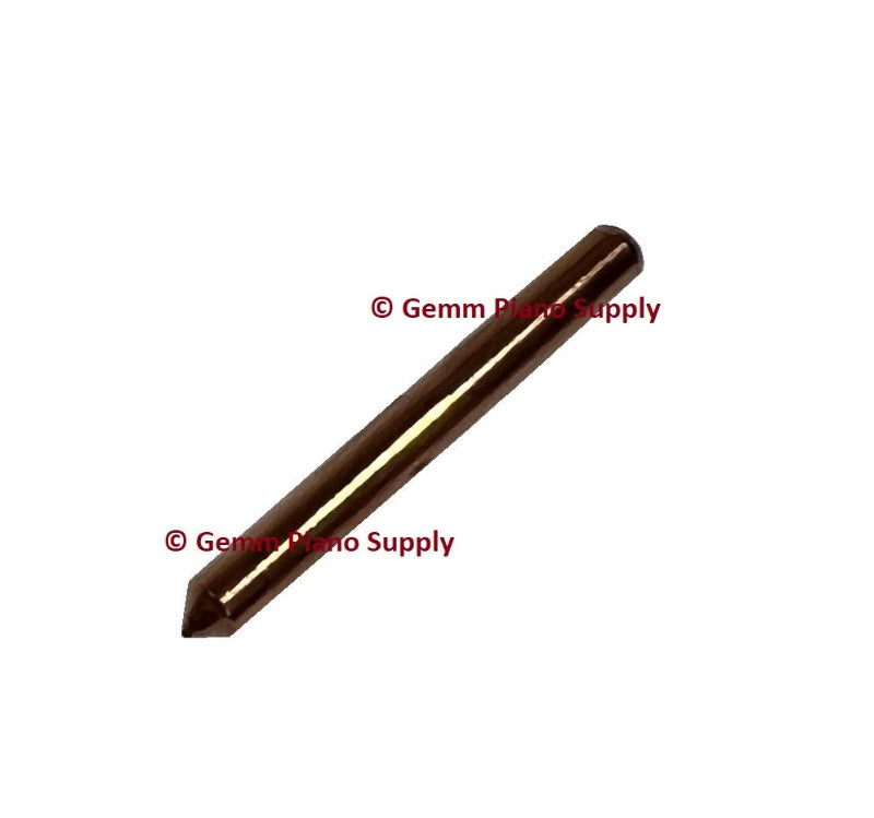 Piano Bridge Pin #7, Coppered 3/4" Long
