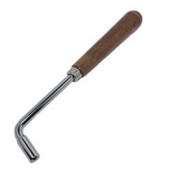 Gooseneck Piano Tuning Lever with Oblong Head
