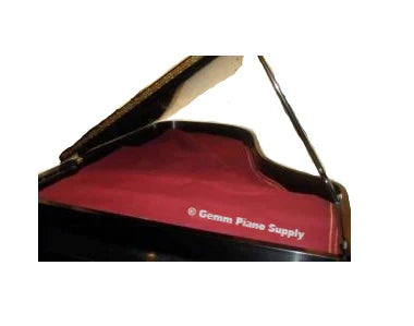 Grand Piano String Felt Cover, Red, 1/4 Yard (9")