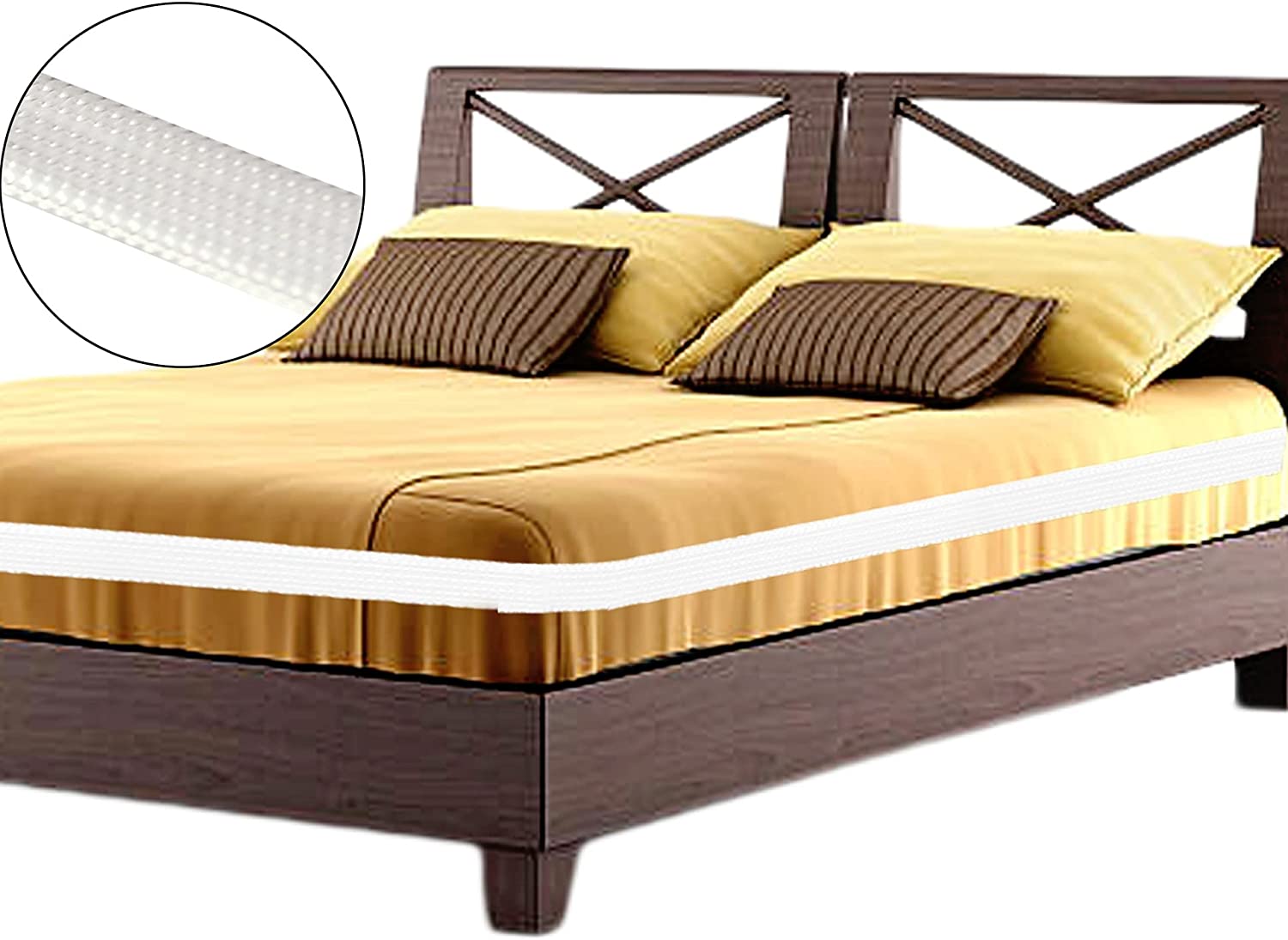 Bed Fitted Sheet Holder Elastic Band - Queen Size