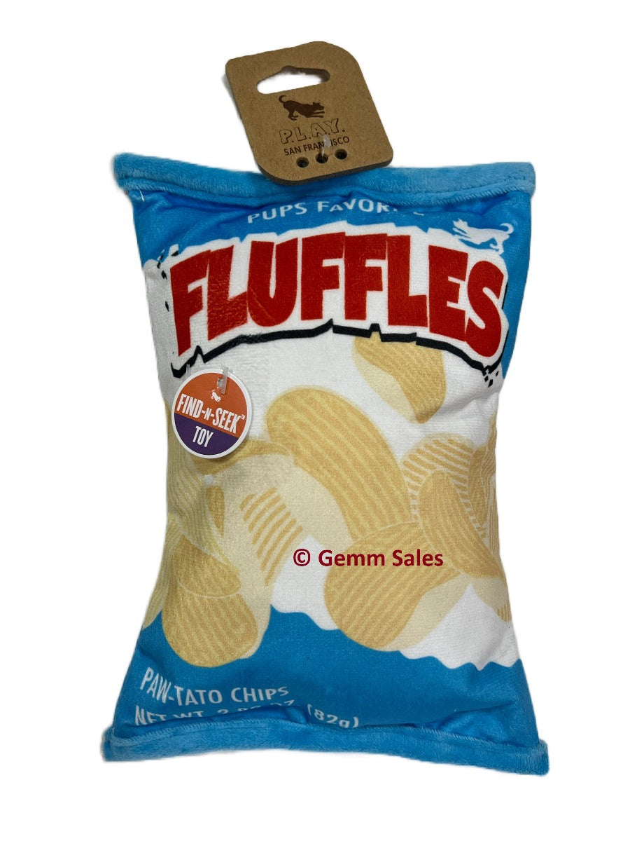 Fluffles Plush Dog Toy - Find and Seek Toy