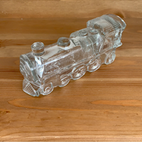 Vintage Glass Locomotive #1028 Candy Container 1940's