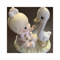 Precious Moments Make A Joyful Noise Figurine 1996